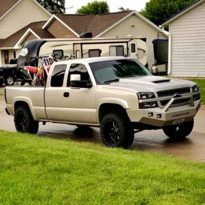 CHEVY 1500 2003-2007 with CLASSIC FRONT Weld It Yourself STANDARD installed