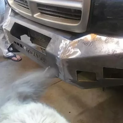 DODGE DURANGO 1998-2003 with CLASSIC FRONT Weld It Yourself STANDARD installed