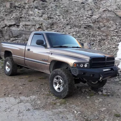 DODGE 2500-3500 1994-2002 with CLASSIC FRONT Weld It Yourself STANDARD installed