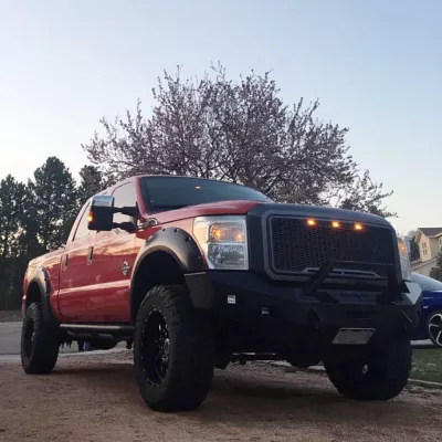 FORD F250-350 2011-2016 with CLASSIC FRONT W.I.Y.KIT OFFROAD installed