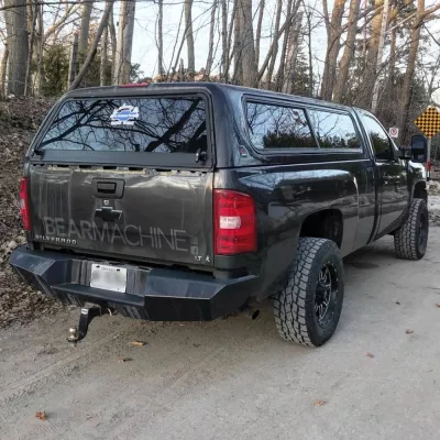 CHEVY 1500 2007.5-2013 with PRECISION REAR Weld It Yourself STANDARD installed