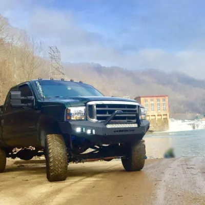 FORD F250-350 1999-2004 with CLASSIC FRONT W.I.Y.KIT STANDARD installed