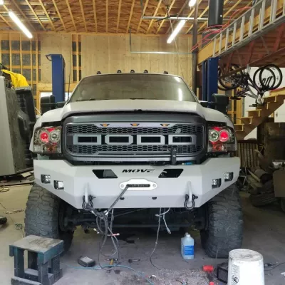 FORD F250-350 1999-2004 with CLASSIC FRONT W.I.Y.KIT OFFROAD installed