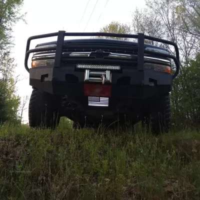 CHEVY 1500 1999-2002 with CLASSIC FRONT Weld It Yourself Offroad installed