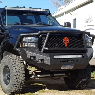 FORD F250-350 2005-2007 with CLASSIC FRONT Weld It Yourself STANDARD installed