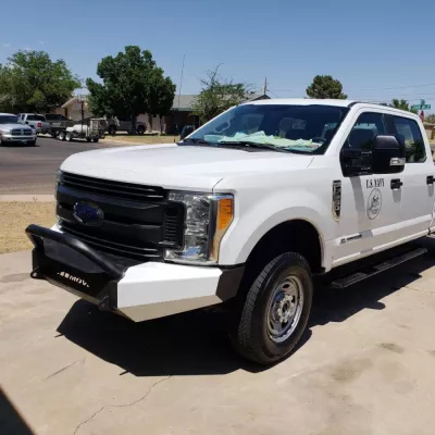 FORD F250-350 2017-2019 with CLASSIC FRONT W.I.Y.KIT STANDARD installed