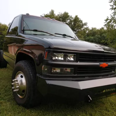 CHEVY 2500-3500HD 1988-1998 with CLASSIC FRONT W.I.Y.KIT STANDARD installed