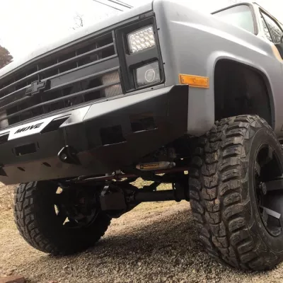 CHEVY SUBURBAN 1500 1973-1980 with CLASSIC FRONT Weld It Yourself Offroad installed
