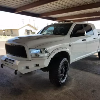 DODGE 2500-3500 2010-2018 with CLASSIC FRONT Weld It Yourself STANDARD installed