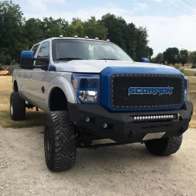 FORD F250-350 2011-2016 with CLASSIC FRONT W.I.Y.KIT STANDARD installed