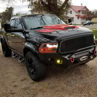 DODGE 1500 2013-2024 [INCLUDES 1500 CLASSIC] with CLASSIC FRONT Weld It Yourself Offroad installed