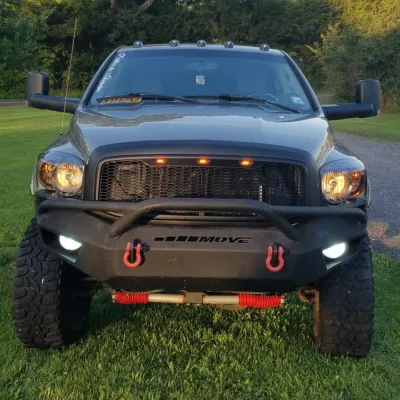 DODGE 2500-3500 2006-2009 with PRECISION FRONT W.I.Y.KIT STANDARD installed