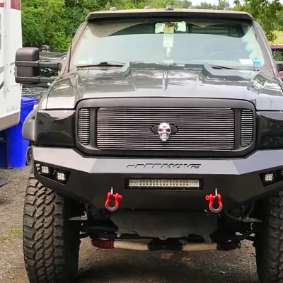 FORD F250-350 1999-2004 with PRECISION FRONT W.I.Y.KIT STANDARD installed