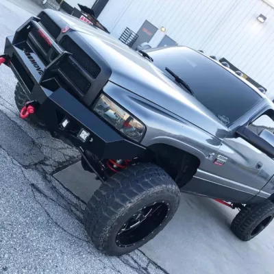 DODGE 2500-3500 1994-2002 with CLASSIC FRONT Weld It Yourself STANDARD installed