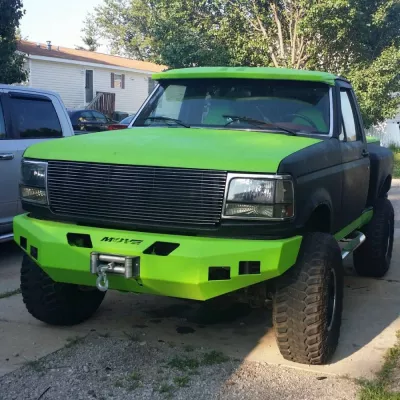 FORD F150 1992-1996 with CLASSIC FRONT Weld It Yourself Offroad installed