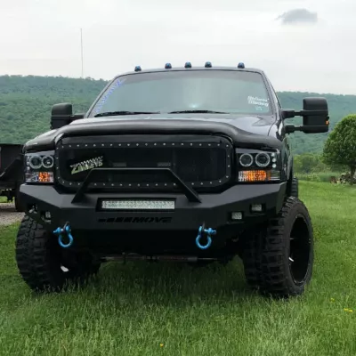 FORD F250-350 1999-2004 with CLASSIC FRONT W.I.Y.KIT STANDARD installed