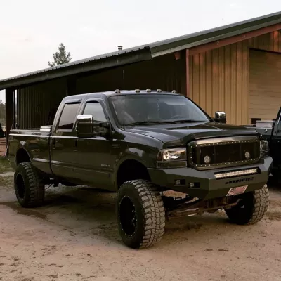 FORD F250-350 1999-2004 with CLASSIC FRONT W.I.Y.KIT STANDARD installed