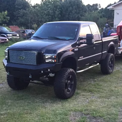 FORD F250-350 1999-2004 with CLASSIC FRONT W.I.Y.KIT STANDARD installed