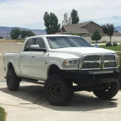 DODGE 2500-3500 2010-2018 with CLASSIC FRONT Weld It Yourself STANDARD installed