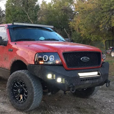FORD F150 2004-2008 with CLASSIC FRONT Weld It Yourself STANDARD installed