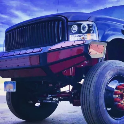 FORD F250-350 1999-2004 with CLASSIC FRONT W.I.Y.KIT STANDARD installed