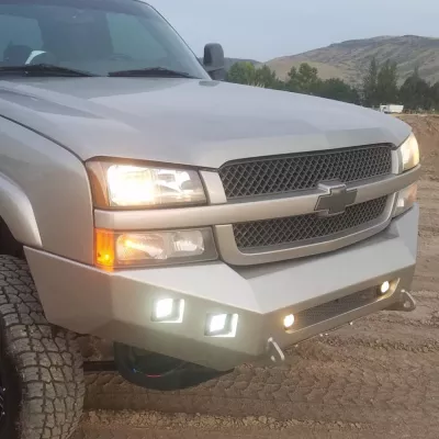 CHEVY 2500-3500HD 2003-2007 with CLASSIC FRONT Weld It Yourself STANDARD installed