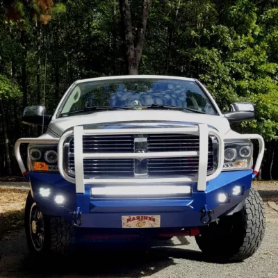 DODGE 2500-3500 2006-2009 with CLASSIC FRONT Weld It Yourself STANDARD installed