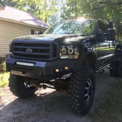 FORD F250-350 1999-2004 with CLASSIC FRONT W.I.Y.KIT STANDARD installed