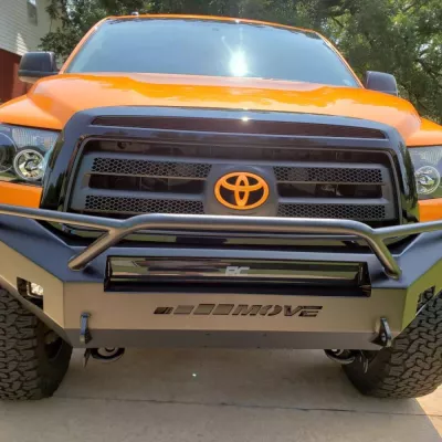 TOYOTA TUNDRA 2007-2013 with CLASSIC FRONT Weld It Yourself STANDARD installed