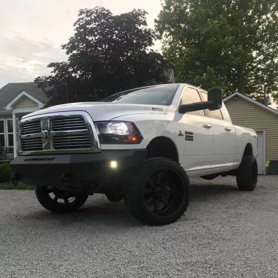 DODGE 2500-3500 2010-2018 with PRECISION FRONT W.I.Y.KIT STANDARD installed