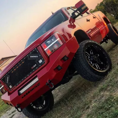 GMC 1500 2007.5-2013 with CLASSIC FRONT W.I.Y.KIT STANDARD installed