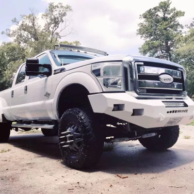 FORD F250-350 2011-2016 with CLASSIC FRONT W.I.Y.KIT STANDARD installed