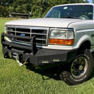FORD F250-350 1992-1998 with CLASSIC FRONT Weld It Yourself Offroad installed