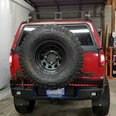 CHEVY S-SERIES TRUCK 1994-2004 with CLASSIC REAR Weld It Yourself STANDARD installed
