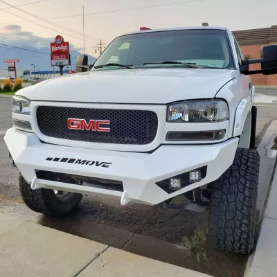 GMC 2500-3500HD 1999-2002 with PRECISION FRONT W.I.Y.KIT STANDARD installed