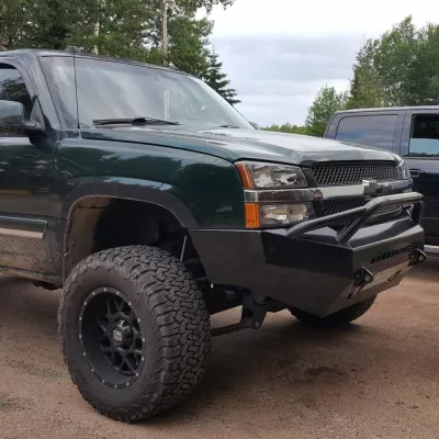 CHEVY 1500 2003-2007 with CLASSIC FRONT Weld It Yourself STANDARD installed
