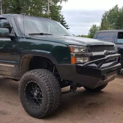 CHEVY 1500 2003-2007 with CLASSIC FRONT Weld It Yourself STANDARD installed