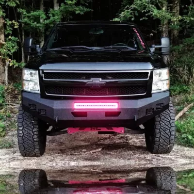 CHEVY 1500 2007.5-2013 with CLASSIC FRONT Weld It Yourself STANDARD installed