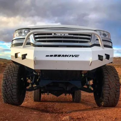 GMC 2500-3500HD 2003-2007 with CLASSIC FRONT Weld It Yourself STANDARD installed