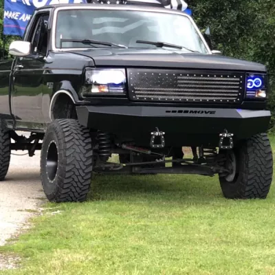 FORD F150 1992-1996 with PRECISION FRONT Weld It Yourself STANDARD installed