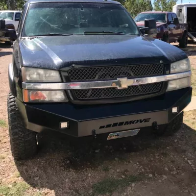 CHEVY 2500-3500HD 2003-2007 with CLASSIC FRONT Weld It Yourself STANDARD installed