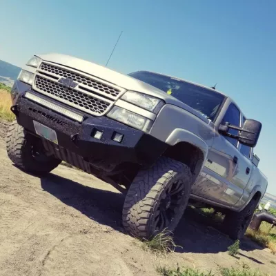 CHEVY 2500-3500HD 2003-2007 with CLASSIC FRONT Weld It Yourself STANDARD installed
