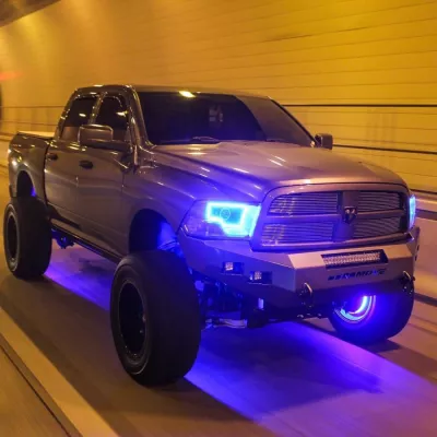 DODGE 1500 2009-2012 with CLASSIC FRONT W.I.Y.KIT STANDARD installed