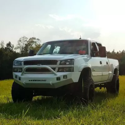 CHEVY 2500-3500HD 2003-2007 with CLASSIC FRONT Weld It Yourself STANDARD installed