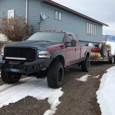 FORD F250-350 1999-2004 with CLASSIC FRONT W.I.Y.KIT OFFROAD installed