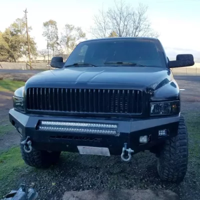 DODGE 2500-3500 1994-2002 with CLASSIC FRONT Weld It Yourself STANDARD installed