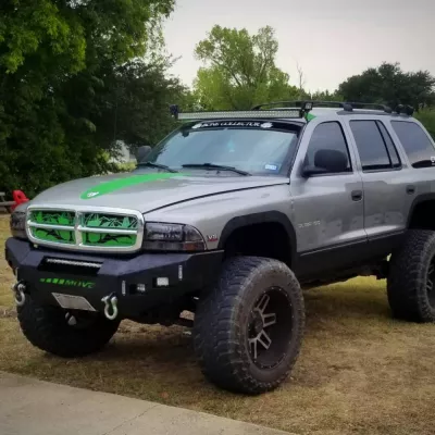 DODGE DURANGO 1998-2003 with CLASSIC FRONT Weld It Yourself STANDARD installed