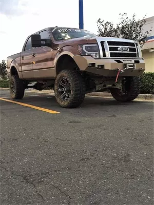 FORD F150 2009-2014 with CLASSIC FRONT Weld It Yourself Offroad installed
