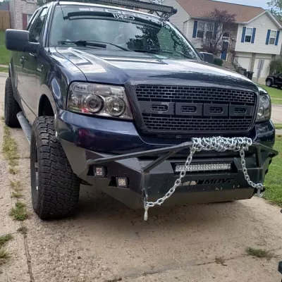 FORD F150 2004-2008 with CLASSIC FRONT Weld It Yourself STANDARD installed