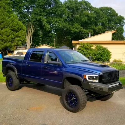 DODGE 1500 MEGA CAB 2006-2008 with CLASSIC FRONT Weld It Yourself STANDARD installed